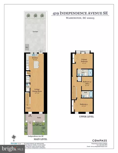 Floorplan - 419 Independence Ave SE, Washington, DC 20003 photo 1 of 1