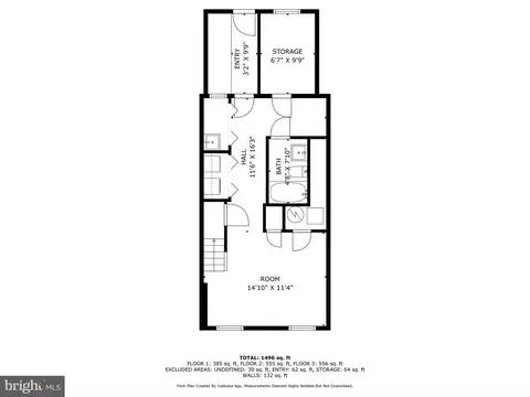 Floorplan - 1814 D St SE, Washington, DC 20003 photo 3 of 3
