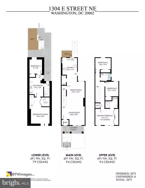 Floorplan - 1304 E Street St NE, Washington, DC 20002 photo 1 of 4