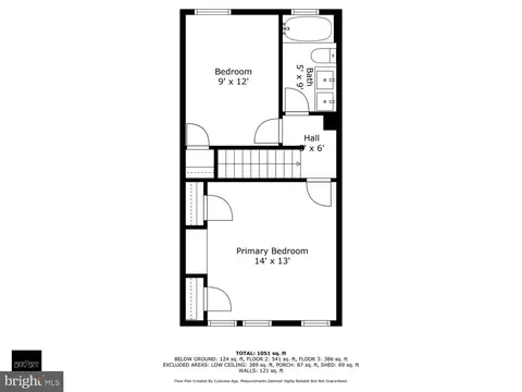 Floorplan - 913 4th St NE, Washington, DC 20002 photo 3 of 3