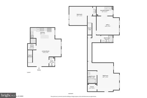 Floorplan - 1409 G St NE #2, Washington, DC 20002 photo 2 of 2