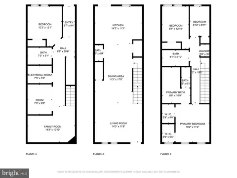 Floorplan - 1822 A St SE, Washington, DC 20003 photo 1 of 1