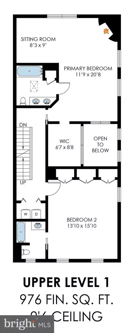 Floorplan - 228 9th St SE, Washington, DC 20003 photo 3 of 8