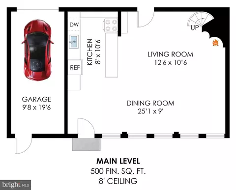 Floorplan - 228 9th St SE, Washington, DC 20003 photo 7 of 8