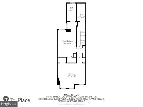 Floorplan - 629 Acker Pl NE, Washington, DC 20002 photo 3 of 4