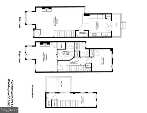Floorplan - 407 Kentucky Ave SE, Washington, DC 20003 photo 1 of 1