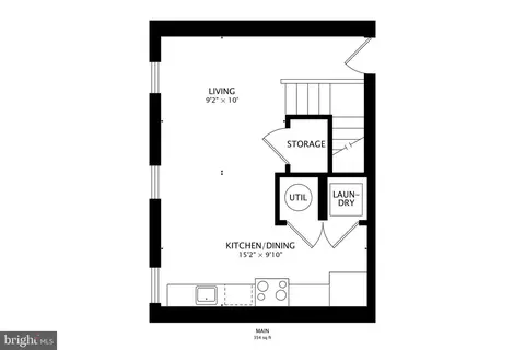 Floorplan - 1106 Columbia Rd NW #103, Washington, DC 20009 photo 1 of 2