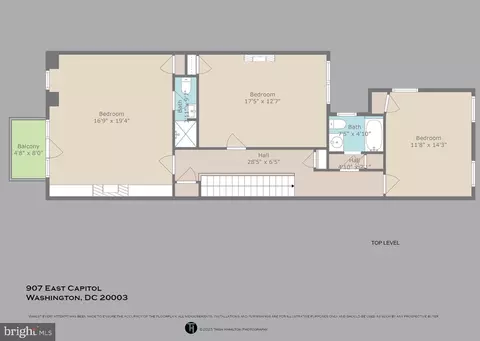 Floorplan - 907 E Capitol St SE, Washington, DC 20003 photo 4 of 5