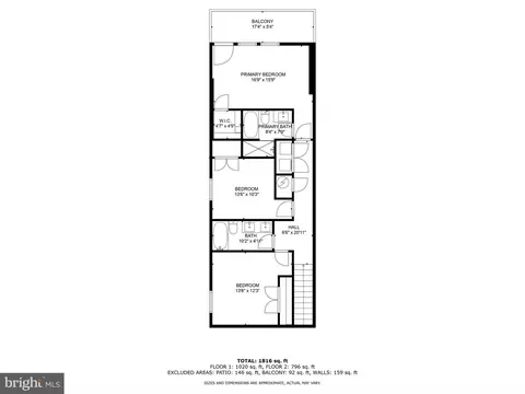 Floorplan - 910 9th St NE #1, Washington, DC 20002 photo 2 of 3