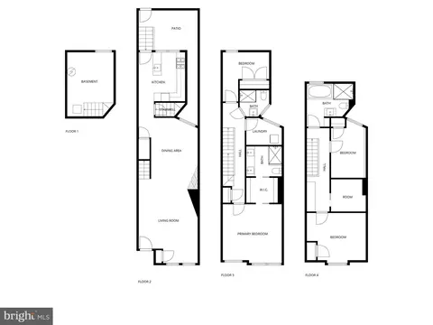Floorplan - 632 Acker Pl NE, Washington, DC 20002 photo 2 of 2