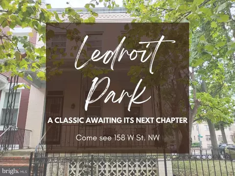 158 W Street St NW, Washington, DC 20001