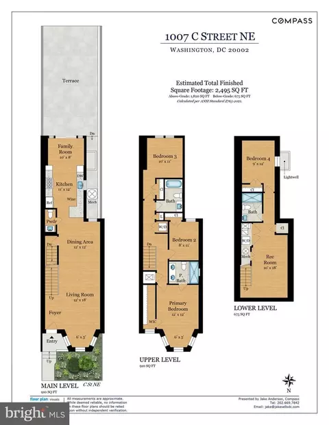 Floorplan - 1007 C St NE, Washington, DC 20002 photo 1 of 1
