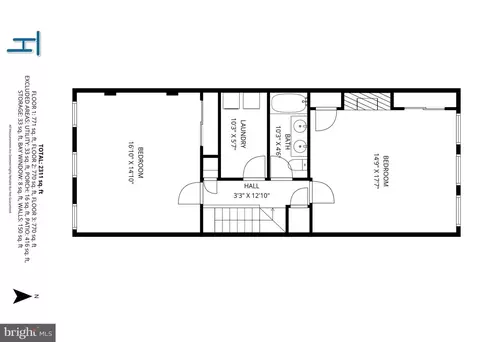 Floorplan - 328 Constitution Ave NE, Washington, DC 20002 photo 3 of 3