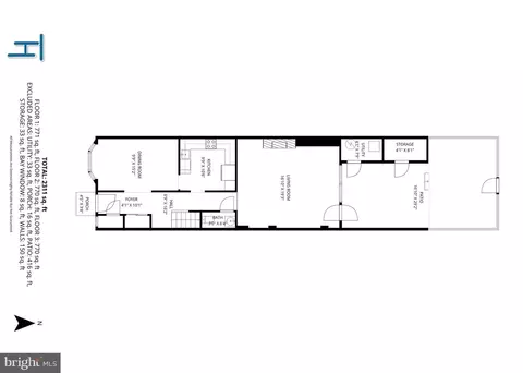 Floorplan - 328 Constitution Ave NE, Washington, DC 20002 photo 1 of 3