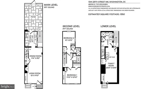 Floorplan - 1341 28th St NW, Washington, DC 20007 photo 1 of 1