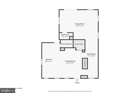 Floorplan - 2116 R St NE, Washington, DC 20002 photo 1 of 3