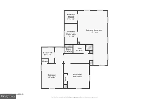 Floorplan - 2116 R St NE, Washington, DC 20002 photo 2 of 3