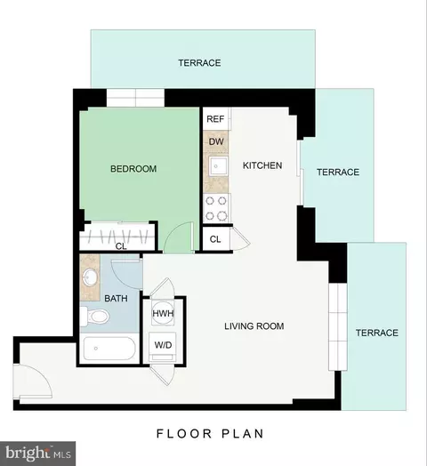Floorplan - 1016 17th Pl NE #7, Washington, DC 20002 photo 1 of 1