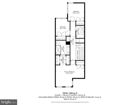 Floorplan - 253 14th St SE #A, Washington, DC 20003 photo 2 of 3