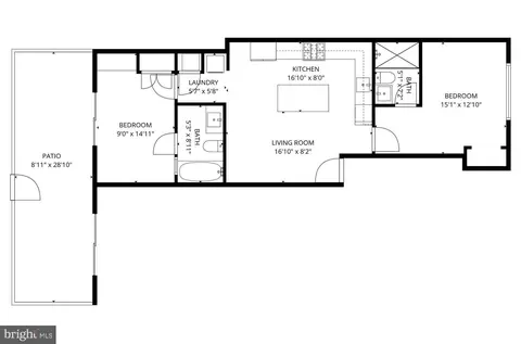 Floorplan - 1210 Meigs Pl NE, Washington, DC 20002 photo 1 of 2