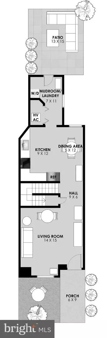 Floorplan - 1027 6th St NE, Washington, DC 20002 photo 1 of 3