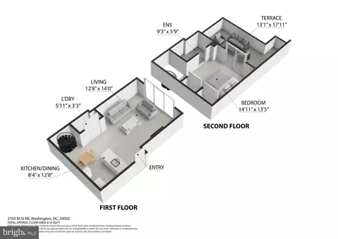 Floorplan - 2105 M St NE #15, Washington, DC 20002 photo 2 of 2
