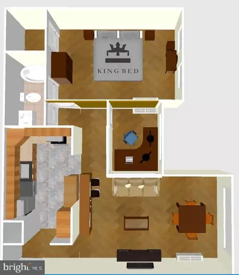 Bedroom - 4545 Macarthur Blvd NW #G7, Washington, DC 20007 photo 1 of 1