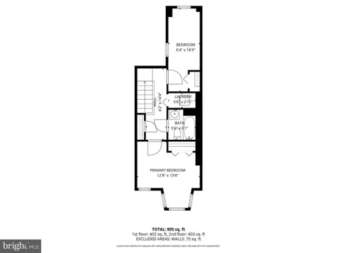 Floorplan - 813 12th St NE, Washington, DC 20002 photo 2 of 3