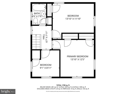 Floorplan - 6758 Eastern Ave NW, Washington, DC 20012 photo 2 of 4