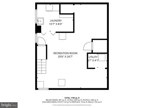 Floorplan - 6758 Eastern Ave NW, Washington, DC 20012 photo 3 of 4