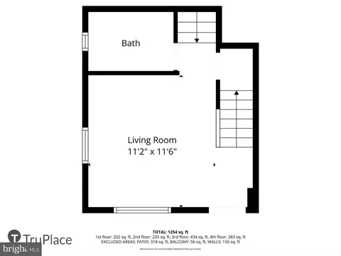 Floorplan - 37 17th St SE, Washington, DC 20003 photo 2 of 5