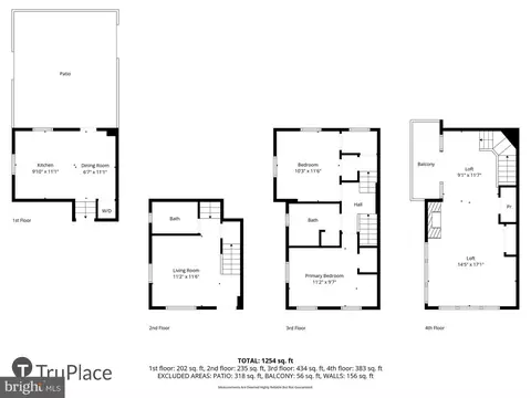 Floorplan - 37 17th St SE, Washington, DC 20003 photo 1 of 5