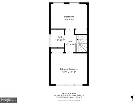 Floorplan - 1841 L St NE, Washington, DC 20002 photo 3 of 3