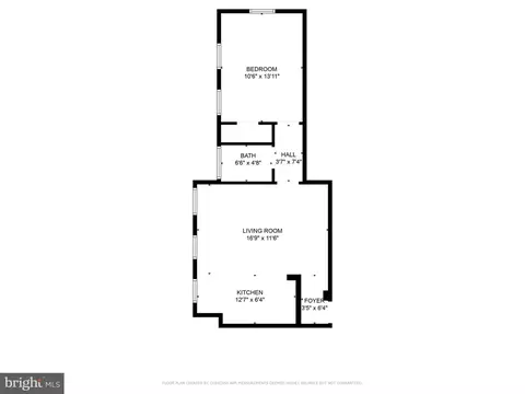 Floorplan - 2801 Adams Mill Rd NW #210, Washington, DC 20009 photo 1 of 1