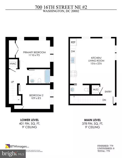 Floorplan - 700 16th St NE #2, Washington, DC 20002 photo 1 of 1