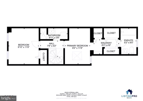 Floorplan - 907 8th St NE, Washington, DC 20002 photo 2 of 3