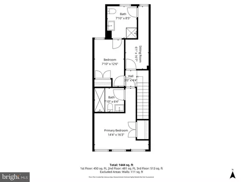 Floorplan - 220 V St NE, Washington, DC 20002 photo 3 of 4