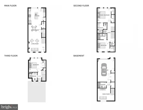 Floorplan - 1305 D St SE, Washington, DC 20003 photo 1 of 1