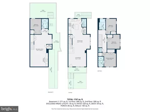Floorplan - 758 Gresham Pl NW, Washington, DC 20001 photo 1 of 3