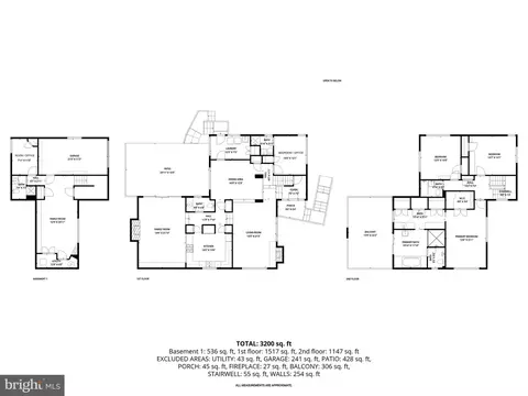 Floorplan - 2400 44th St NW, Washington, DC 20007 photo 4 of 4
