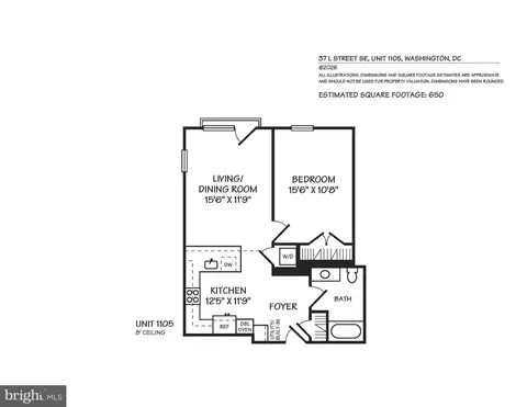 Floorplan - Undisclosed, Washington, DC 20003 photo 1 of 1
