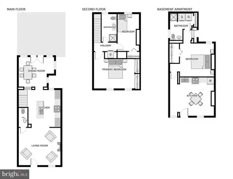 Floorplan - 708 I St SE, Washington, DC 20003 photo 1 of 1