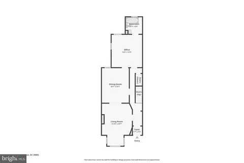 Floorplan - 712 4th St SE, Washington, DC 20003 photo 2 of 3