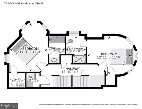 Floorplan - 1810 15th St NW #2, Washington, DC 20009 photo 2 of 4