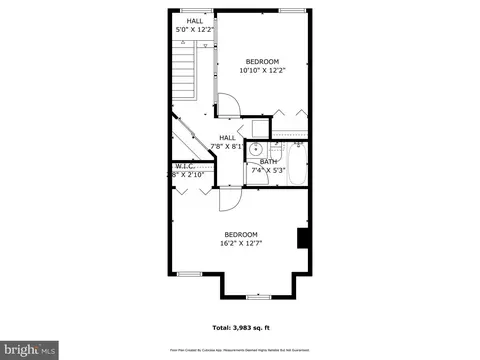 Floorplan - 1810 13th St NW, Washington, DC 20009 photo 2 of 5