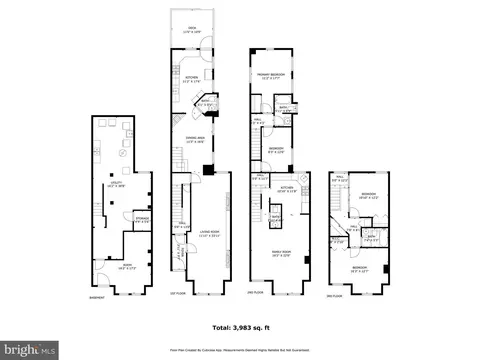 Floorplan - 1810 13th St NW, Washington, DC 20009 photo 5 of 5