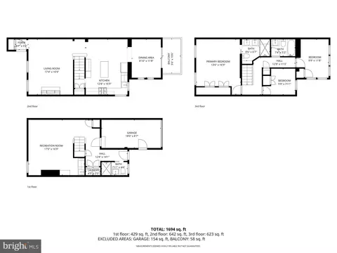 Floorplan - 4415 Volta Pl NW, Washington, DC 20007 photo 1 of 1