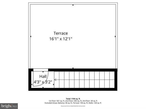 Floorplan - 1253 Mount Olivet Rd NE #3, Washington, DC 20002 photo 2 of 4