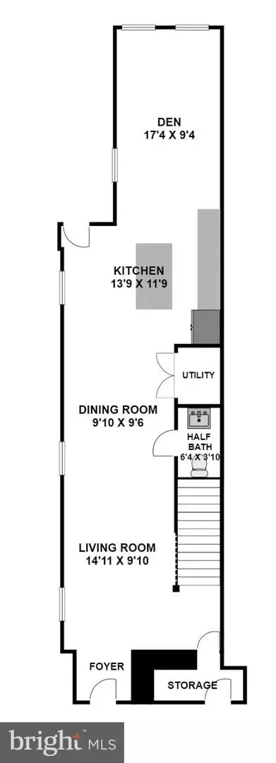Floorplan - 11 S Street Nw Unit 1 NW, Washington, DC 20001 photo 1 of 2