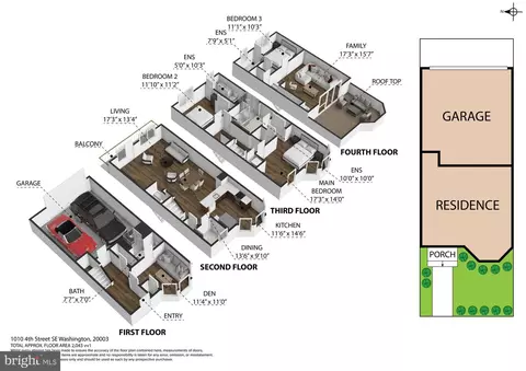 Floorplan - 1010 4th St SE, Washington, DC 20003 photo 2 of 2